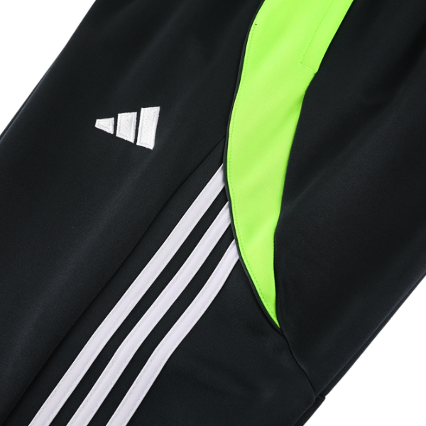 Adidas Black Green Cold Set Jacket and Pants